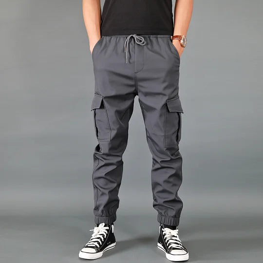 Dark Grey Cargo Trouser