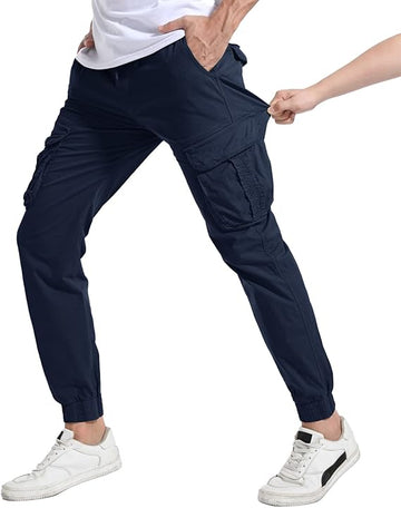 Blue Cargo Trouser