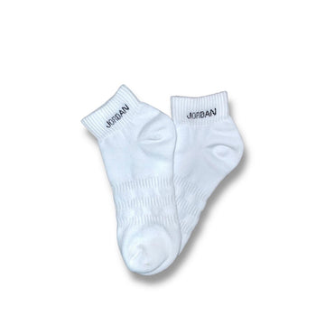 Jordan White Ankle Socks - Pack of 3