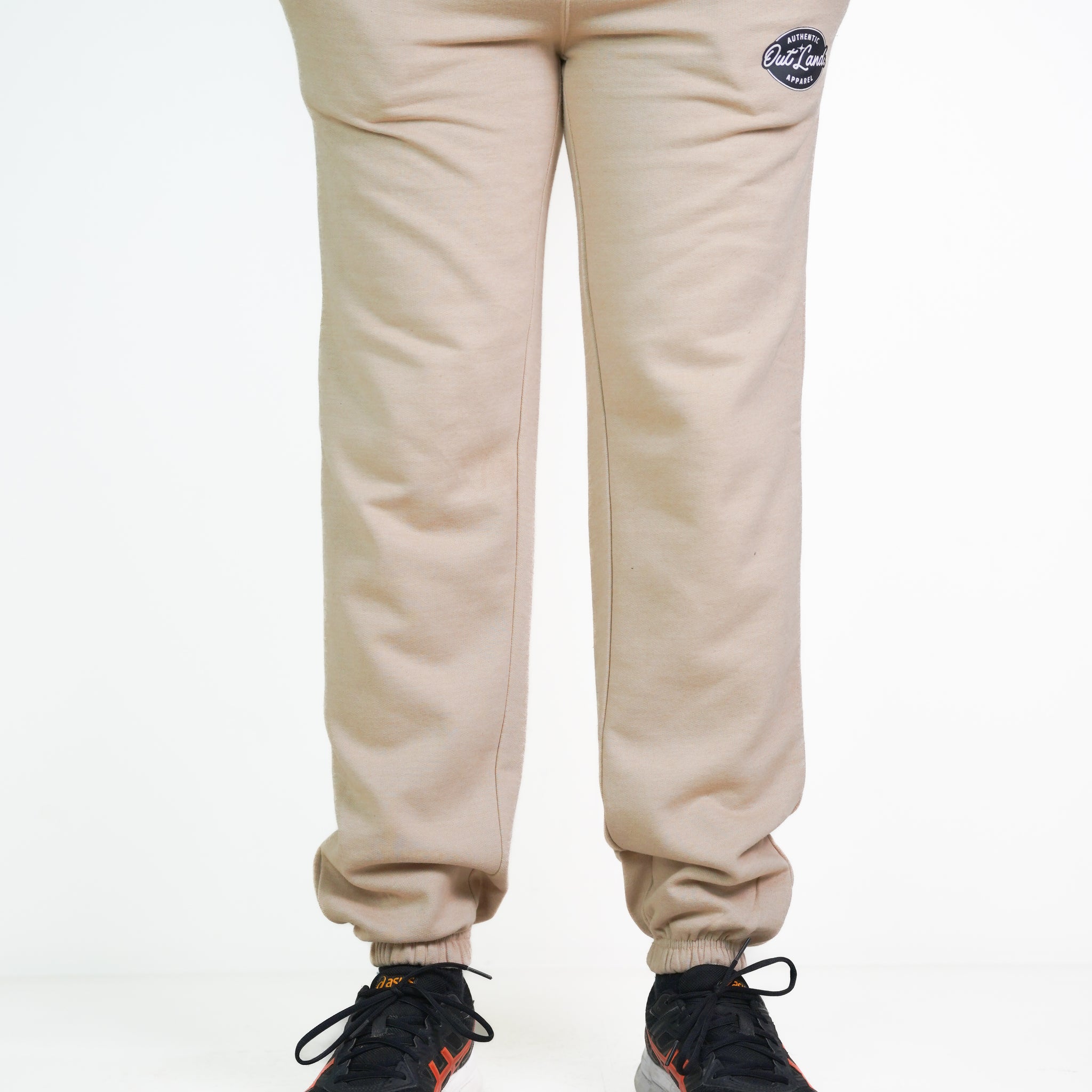 Beige Baggy Trouser