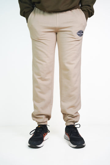 Beige Baggy Trouser