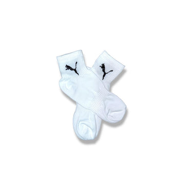 Puma White Ankle Socks - Pack of 3