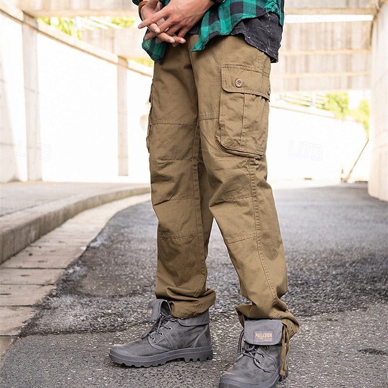 Khaki Cargo Trouser